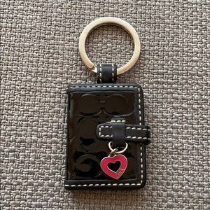 Coach photo key chain - authentic